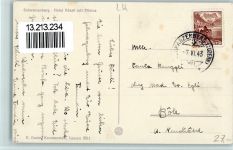 6103 Schwarzenberg LU 1943 - Hotel Rössli, Verlag Goetz 5611 AK