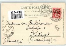 1824 Caux 1905 Lithographie Grand Hotel Rochers de Naye