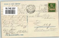 8640 Hurden 1925 Foto AK Kirche Gasthaus zum Adler