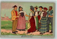 3000 Bern Berne Künstlerkarte Landesausstellung 191 Nr.1 sign. P.Wyss