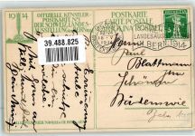 3000 Bern Berne Künstlerkarte Landesausstellung 191 Nr.1 sign. P.Wyss