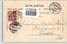 5040 Schöftland 1898 BOAKC Lithographie Kirche Verlag Künzli Nr 782