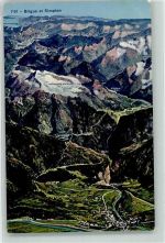 3900 Brig - Vogelschau Simplon