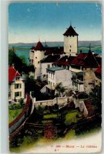 3280 Murten Morat 1916 Gebrauchsspuren Le Chateau