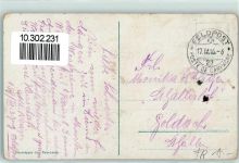 3280 Murten Morat 1916 Gebrauchsspuren Le Chateau