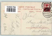 8000 Zürich 1909 Gebrauchsspuren Ballon Zeppelin Lithographie AK