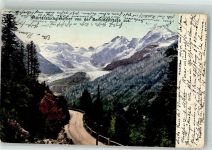 Morteratschgletscher 1905 - Berninastrasse