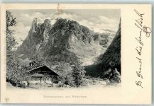 Wetterhorn Grindelwald 1901 - Schweizerhaus