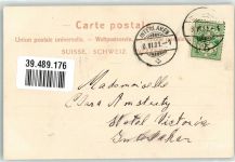 Wetterhorn Grindelwald 1901 - Schweizerhaus