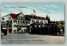 8708 Männedorf 1918 - Hotel Wildemann , gute Erhaltung AK