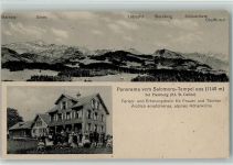 9633 Hemberg - Panorama vom Salomons-Tempel aus Ferienheim Gruppenfoto
