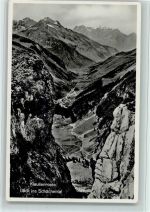 Klausen - Klausenroute Blick ins Schächental