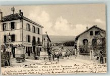 2013 Colombier NE 1902 - Poste et Cafe de Temperance Postkutsche Stempel Commissariat Federal des Guerres