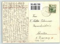 Zürich Künstlerkarte am Bodensee Ort lt. Verlag Pro Juventute Schweiz