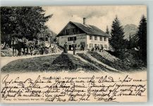 Grimsel 1907 - Hotel Grimselpost Postkutsche Handeckfall