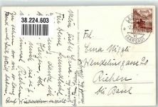 5600 Lenzburg 1942 Foto AK Schloss