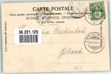 3770 Zweisimmen 1904 Gebrauchsspuren