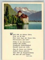 Chillon Chateau Foto AK Schloss