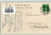 8500 Frauenfeld 1916 Künstlerkarte Mens Sanain Corpore Sano KTV Concordia sign Flingg