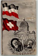 3000 Bern Berne Gebrauchsspuren Kaiser Besuch im Bundeshaus