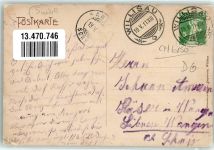 6130 Willisau 1911 Gebrauchsspuren Schloss Pfarrkirche Hauptgasse