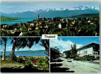 8800 Thalwil - gegen Glarner Alpen Autos