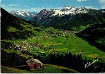 7252 Klosters Dorf - Luftaufnahme