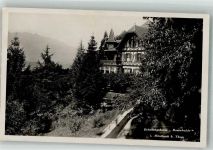 3626 Hünibach Foto AK Pension Erholungsheim Rosenhalde