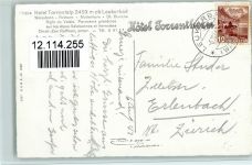 3954 Leukerbad Loèche-les-Bains - Hotel Torrentalp Weisshorn Rothorn Matterhorn Dt. Blanche Righi du Valais panorama grandiose sur les Alpes Valaisannes et Bernoises