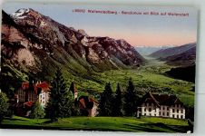 8881 Walenstadtberg 1923 Foto AK Sanatorium