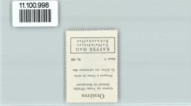 1937 Orsières - Vignette Wappen Kaffee Hag ca 1920-1940 Osiéres