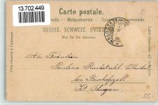 9104 Waldstatt 1914 BOAKC Lithographie Konsum Kurhaus Hotel Zum Hirschen Dampflokomotive Hotel Mineralbad Säntisblick Depot der Anstalt Lilienheid