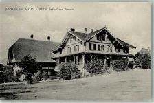 3074 Muri b. Bern 1913 Foto AK Gasthaus zum Sternen