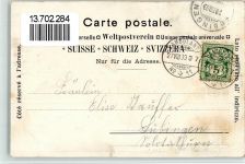 2540 Grenchen 1899 BOAKC Lithographie Schulhäuser