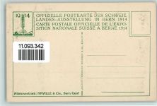 3000 Bern Berne 1914 - Dörfli Eingang Village Entrée Arch. K. Indermühle Landes-Ausstellung