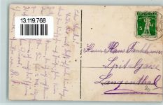 4900 Langenthal Gebrauchsspuren Gasthaus Bahnhof