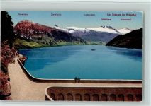 8858 Innerthal Wägital - Der Stausee im Wäggital Scheinberg Zindelspitz Lachenstock Muttriberg Ochsenkopf