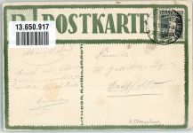 8630 Rüti ZH 1920 Lithographie sign. Meienhofer Züricher Kantonal Turnfest 10.-12.7.1920 Stauchung