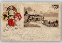 6441 Rütli - Mythen, Prägekarte