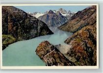 Grimsel - Grimsel Hotel See Staumauer Finsteraarhorn