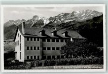 3665 Wattenwil - Schulhaus mit Stockhornkette