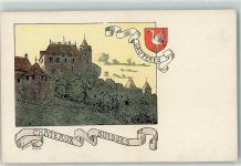 1663 Gruyères - Cgateux Suisses Wappen