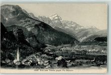 7430 Thusis - Silz und Thusis gegen Piz Beverin