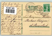 4145 Gempen 1911 Lithographie Gasthaus Gempenfluh