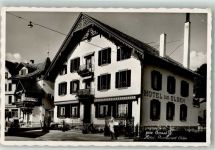 3780 Gstaad 1937 Gebrauchsspuren Hotel zum Olden