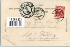 8610 Uster 1905 Foto AK Gasthaus zum Schweizerhof Kirche