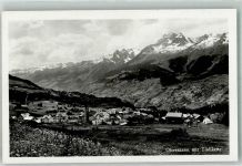 7133 Obersaxen Affeier 1956 Foto AK