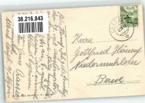 2088 Cressier NE 1949 Foto AK Schloss