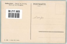 6474 Amsteg Foto AK Eisenbahn Gottharddbahn Viadukt