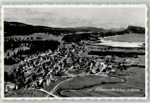 1347 Le Sentier Foto AK Vallee de Joux Fliegeraufnahme